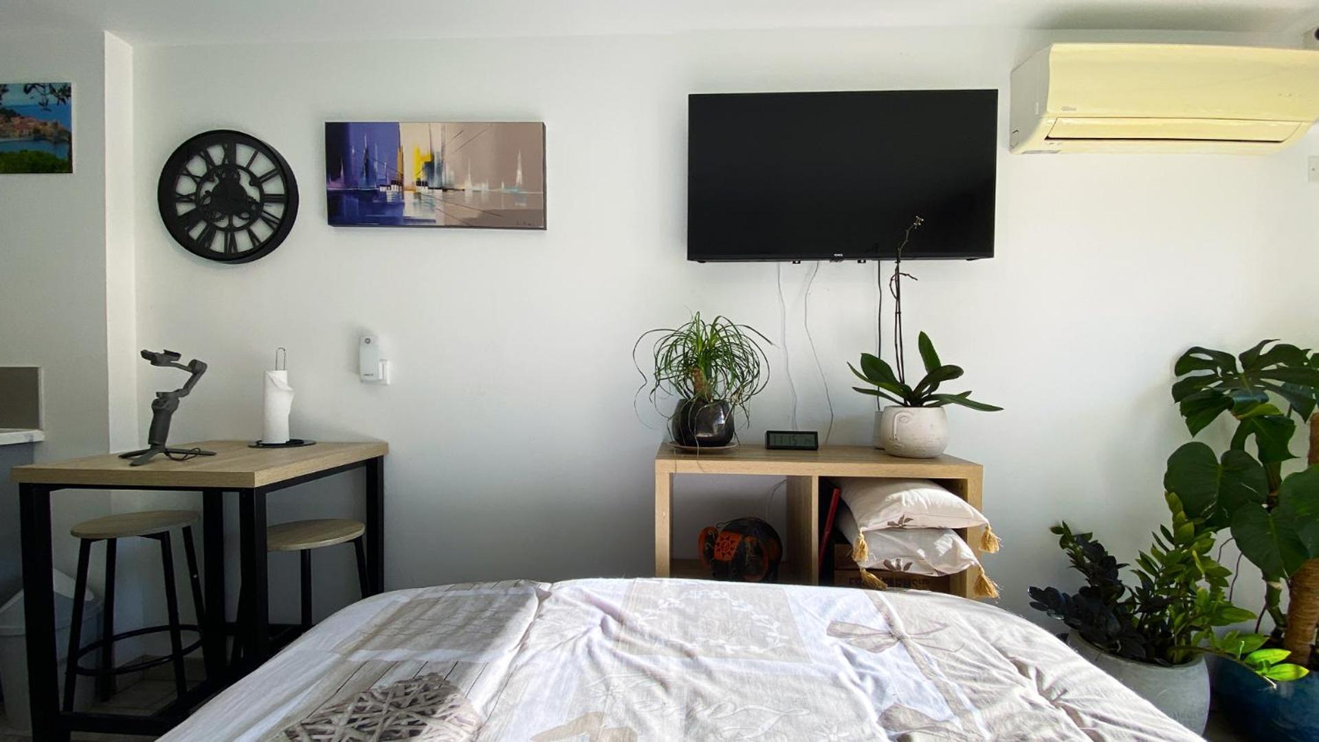 Studio Clair, Climatise Avec Jardin Et Parking 佩皮尼昂 外观 照片