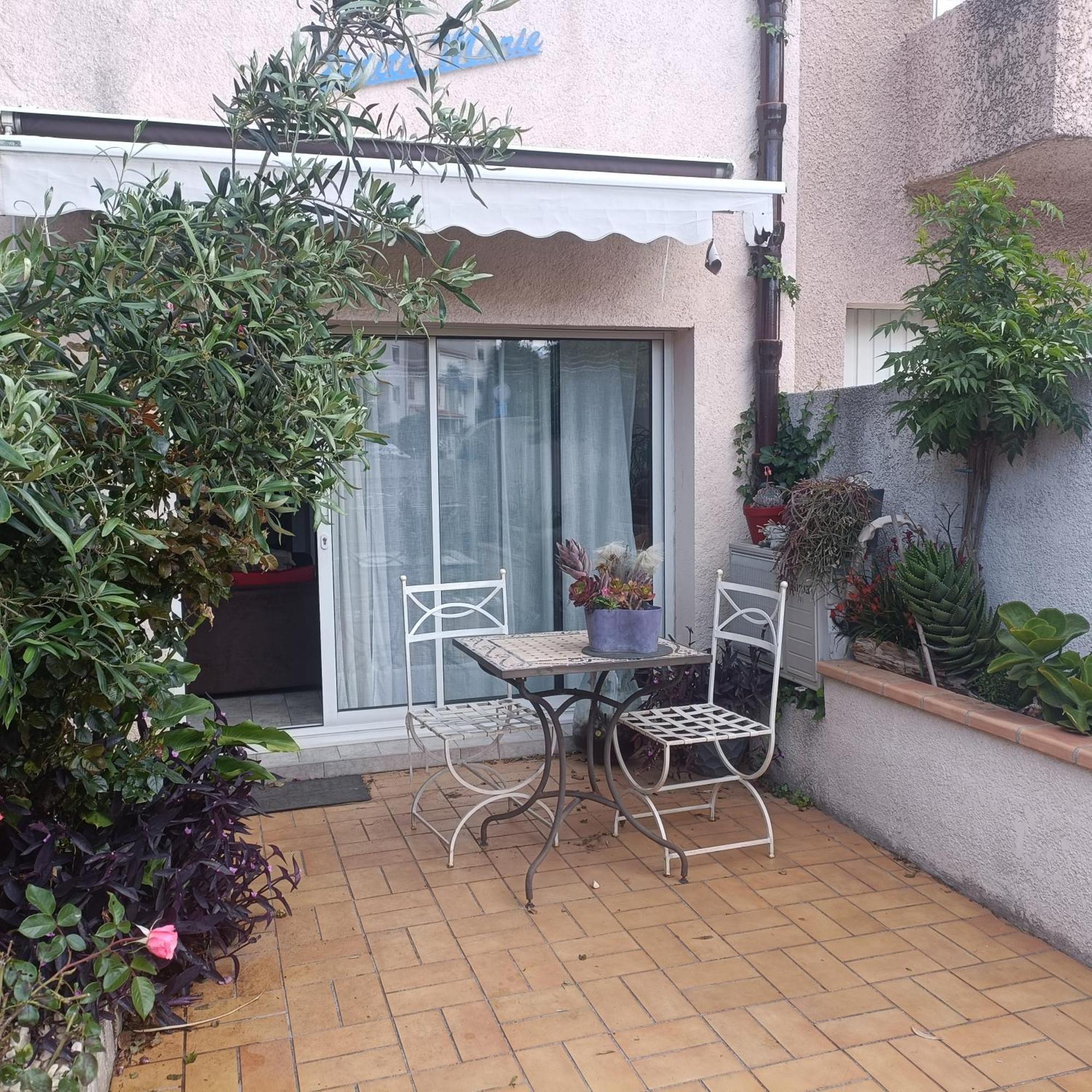 Studio Clair, Climatise Avec Jardin Et Parking 佩皮尼昂 外观 照片